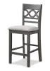 New Classic D1719-52S-GRY Cori - 5 Piece Counter Dining Set - Gray
