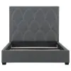 CoasterElevations 315900Q Bowfield - Upholstered Queen Panel Bed - Charcoal