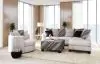 Furniture of America SM5173-OT Eimear - Ottoman - Off-White / Black