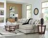 Benchcraft® 75105S7 Benchcraft® 75105S7 LaureLGrove - 3-Piece Double Chaise Sectional With Armless Loveseat - Pebble