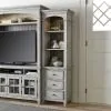 Liberty Furniture 824-ER78 Heartland - Right Pier - Antique White / Tobacco Tops