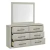 Liberty Furniture 522-BR-DM Modern Play - Dresser & Mirror - Natural White