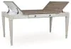Ashley Furniture D394-25 Skempton - RECT DRM Table w/Storage - White