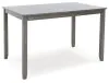 Ashley Furniture D388-423 Caitbrook - Rect Drm Counter Table Set (Set of 7) - Gray