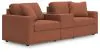 Ashley Furniture 92102S3 Ashley Furniture 92102S3 Modmax - 3-Piece Sectional With Storage Console - Spice