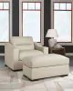 Ashley Furniture 19304/23/14 Treasure Trove - 2 Pc. - Chair And A Half, Ottoman - Almond