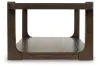 Ashley Furniture T656-1 Breckington - Rectangle Cocktail Table - Dark Brown