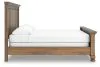 Ashley Furniture PCB779B7 Feddinger - California King Panel Bed - Medium Brown