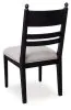 Ashley Furniture PCD824-07 Ashley Furniture PCD824-07 Greddinton - Dining Upholstered Side Chair (Set of 2) - Black
