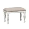 Liberty Furniture 244-AB9001 Magnolia Manor - Accent Bench - Antique White