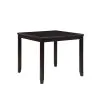 New Classic D1701-542-EBY New Classic D1701-542-EBY Gia - 5 Piece Square Counter Dining Set (Table & 4 Chairs) - Black