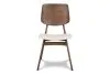 New Classic D1651-20 Oscar - Wood Back Chair (Set of 2) - Walnut