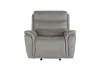 New Classic U092-13P2-GRY Kamari - Glider Recliner With Power Headrest & Footrest - Gray