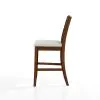 New Classic D1652B-22 New Classic D1652B-22 Pascal - Ladderback Counter Chair (Set of 2) - Walnut