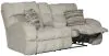 Jackson Furniture Industries 3599-1934/16-2317/48 Ashland - Lay Flat Reclining Console Loveseat - Buff
