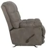 Jackson Furniture Industries 47922-1428/68 Machado - Chaise Rocker Recliner With Oversized Xtra Comfort Footrest - Charcoal