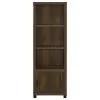 Coaster Fine Furniture 707736 Sachin - 3-Shelf Engineered Wood Media Tower - Dark Pine