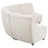 Coaster Fine Furniture 551300-S5 Charlotte - 5 Piece Upholstered Modular Sectional Sofa - Ivory