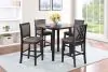 New Classic D4832B-25 Potomac - Dining Bench - Brown / Black