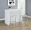 Coaster Fine Furniture 182786 Topanga - Engineered Wood Freestanding Home Bar - White