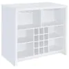 Coaster Fine Furniture 182786 Topanga - Engineered Wood Freestanding Home Bar - White