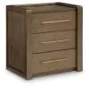 Benchcraft® B863-93 Marxmore - Three Drawer Night Stand - Brown
