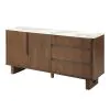 ACME DN06133 Harvey - Server With Ceramic Top - Walnut