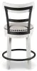 Ashley Furniture D546-524 Ashley Furniture D546-524 Valebeck - UPH Swivel Barstool  - White