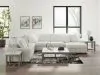 Ashley Furniture 25903S9 Ashley Furniture 25903S9 Stupendous - 5-Piece Sectional With RAF Corner Chaise - Alloy