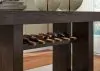 Ashley Furniture D984-32 Burkhaus - Rectangular Dining Room Counter Table - Dark Brown