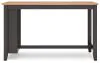 Ashley Furniture D396-13 Gesthaven - Rectangular Dining Room Counter Table - Natural / Brown