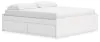Ashley Furniture EB9630B18 Ashley Furniture EB9630B18 Onita - King Platform Bed With 2 Side Storage - White