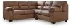 Ashley Furniture PC27704S2 Ashley Furniture PC27704S2 WillowBend - 2-Piece Sectional With LAF Sofa With Corner Wedge - Caramel