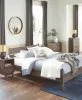 Ashley Furniture EB3660B1 Ashley Furniture EB3660B1 Calverson - Queen Panel Platform Bed - Mocha