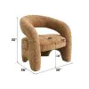 ACME AC03357 Pelia - Accent Chair - Orange Tweed