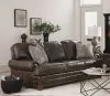 Jackson 524103-1268/09-3068/09 Roberto - Leather Sofa - Cocoa