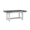 Liberty Furniture 182-CD-O5TRS Liberty Furniture 182-CD-O5TRS Brook Bay - 5 Piece Trestle Table Set - Textured White / Carbon Gray