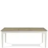 Riverside Furniture 59553 Myra - Rectangular Leg Dining Table - Natural / Paperwhite