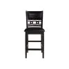 New Classic D1701-52S New Classic D1701-52S Gia - 5 Piece Round Counter Dining Set - Ebony