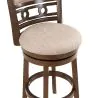 New Classic S1701-BS-CHY New Classic S1701-BS-CHY Gia - Swivel Barstool - Cherry / Brown - Fabric