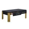 New Classic T2034-10-BLK Empire - Coffee Table - Black
