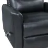 New Classic U2518-14-BLK Takami - Swivel Recliner - Black