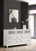 CoasterEveryday 205893 Barzini - 7-Drawer Dresser - White
