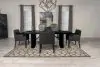 Coaster Fine Furniture 106251-S5 Catherine - 5 Piece Rectangular Dining Table Set - Black
