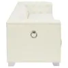 CoasterElevations 505391 Chaviano - Upholstered Track Arm Sofa - Pearl White