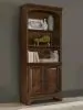 CoasterElevations 881286 Hartshill - 3-Shelf Cabinet Bookcase - Burnished Oak