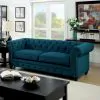 Furniture of America CM6269TL-SF-VN Stanford - Sofa - Dark Teal