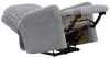 Jackson Furniture Industries 643707-2347/38-1819/38 Jackson Furniture Industries 643707-2347/38-1819/38 Foxy - Power Zero Gravity Recliner - Nickel