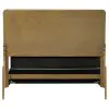 Coaster Fine Furniture 224301KECRM Arini - Eastern King Panel Bed - Cream And Sand Wash