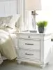 Benchcraft® B777-93 Kanwyn - Three Drawer Night Stand - Whitewash